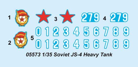 Trumpeter 05573 Soviet JS-4 Heavy Tank 1/35 – zdjęcie 4