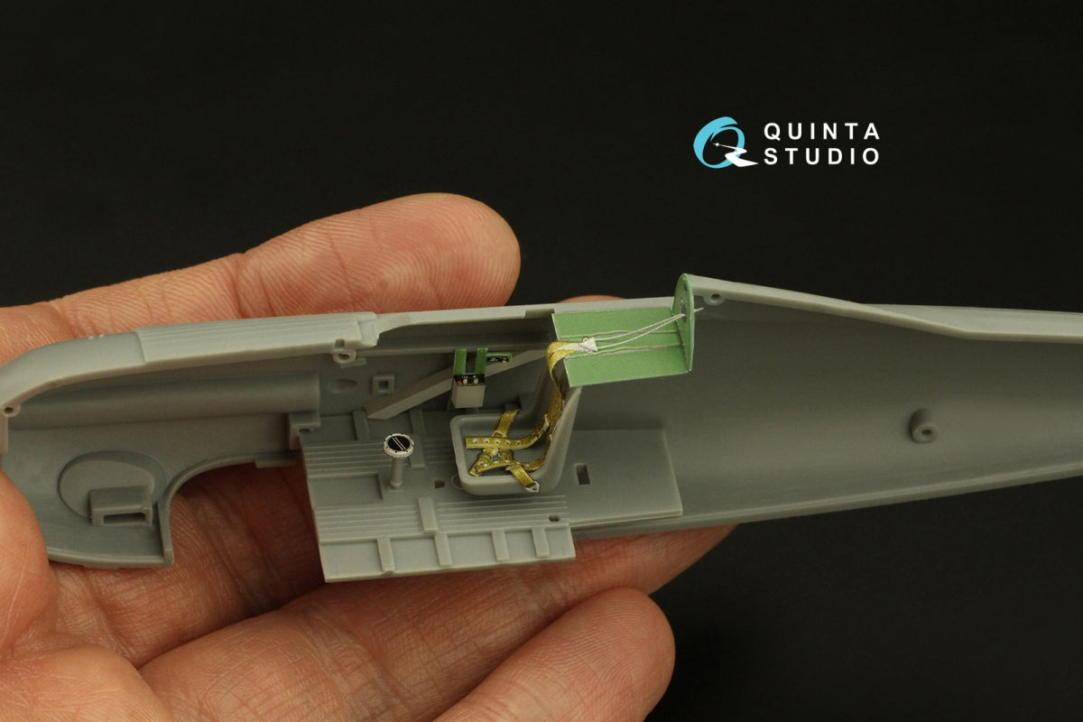 Quinta Studio QD48402 Gloster Gladiator MKII 3D-Printed &amp;amp; coloured Interior on decal paper (I Love Kit) 1/48 – zdjęcie 10