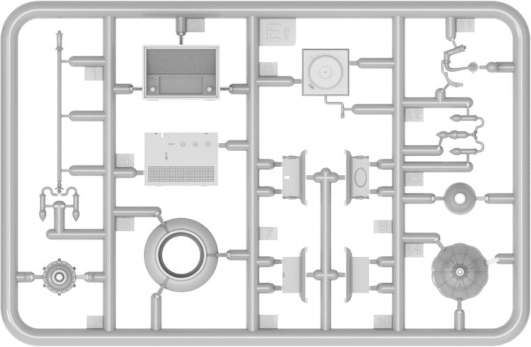 MiniArt 35646 LIVING ROOM INTERIOR 1/35 – image 8