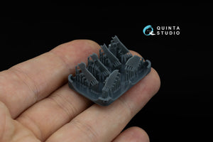 Quinta Studio QT72015 Yak-1 Undercarriage covers (Zvezda) 1/72 – zdjęcie 5