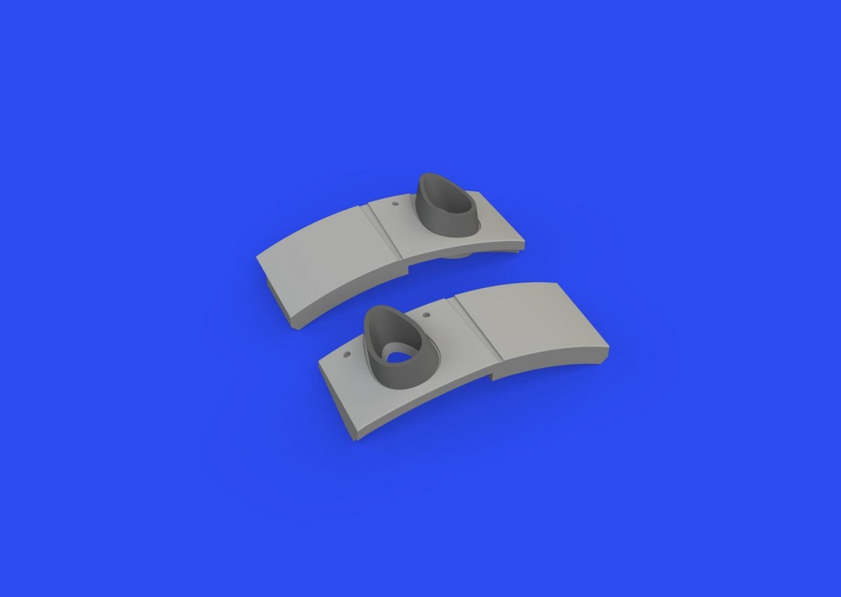 Eduard 648721 A6M2 Model 11 exhausts early PRINT EDUARD 1/48 – zdjęcie 2