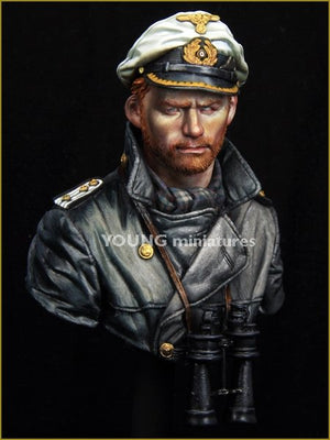 Young Miniatures YM1847 U-BOAT COMMANDER WWII 1/10 – zdjęcie 7