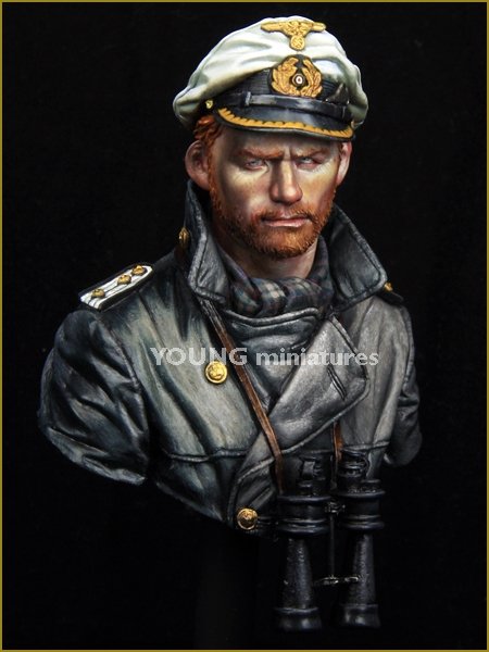 Young Miniatures YM1847 U-BOAT COMMANDER WWII 1/10 – zdjęcie 7