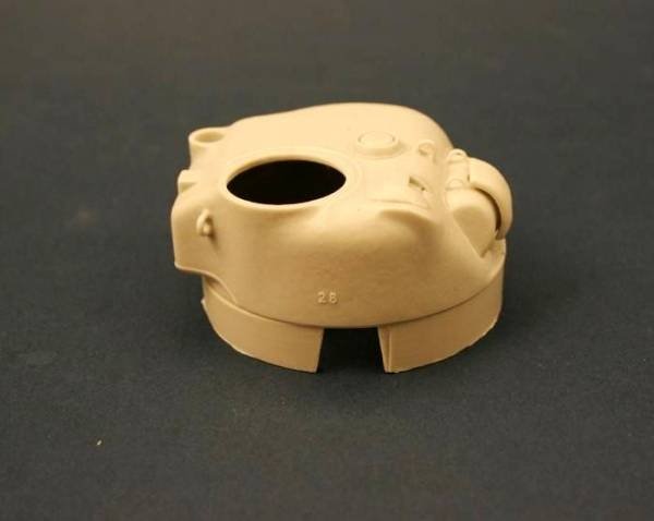 Panzer Art RE35-120 M4 “Low Bustle” initial turret (LIMA) 1/35 – zdjęcie 4