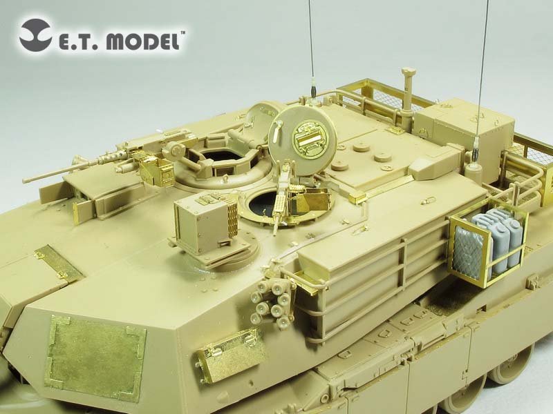 E.T. Model E35-201 US Army/MC M1A1 Main Battle Tank (For TAMIYA kit) 1/35 – zdjęcie 6