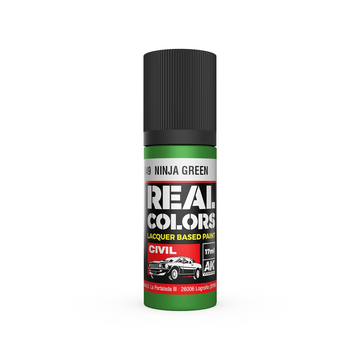 AK Interactive RC849 Ninja Green 17 ml – zdjęcie 2
