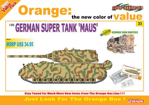 Cyber ​​Hobby 9133 Super char allemand « Maus » / Chasseurs de chars allemands - Coffret de figurines à l&amp;#39;échelle 1/35