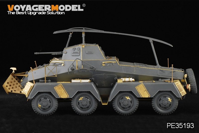 Voyager Model PE35193 WWII German Sd.Kfz.232 8 ROD early version for TAMIYA Kit 1/35 – image 8
