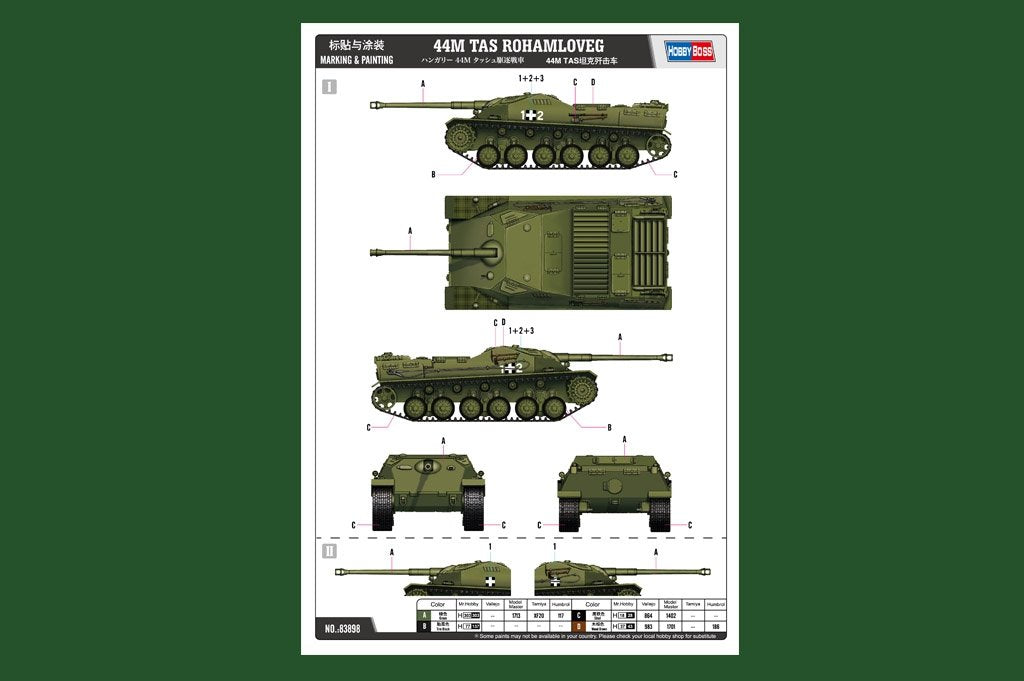 Hobby Boss 83898 44M TAS ROHAMLOVEG 1/35 – zdjęcie 2