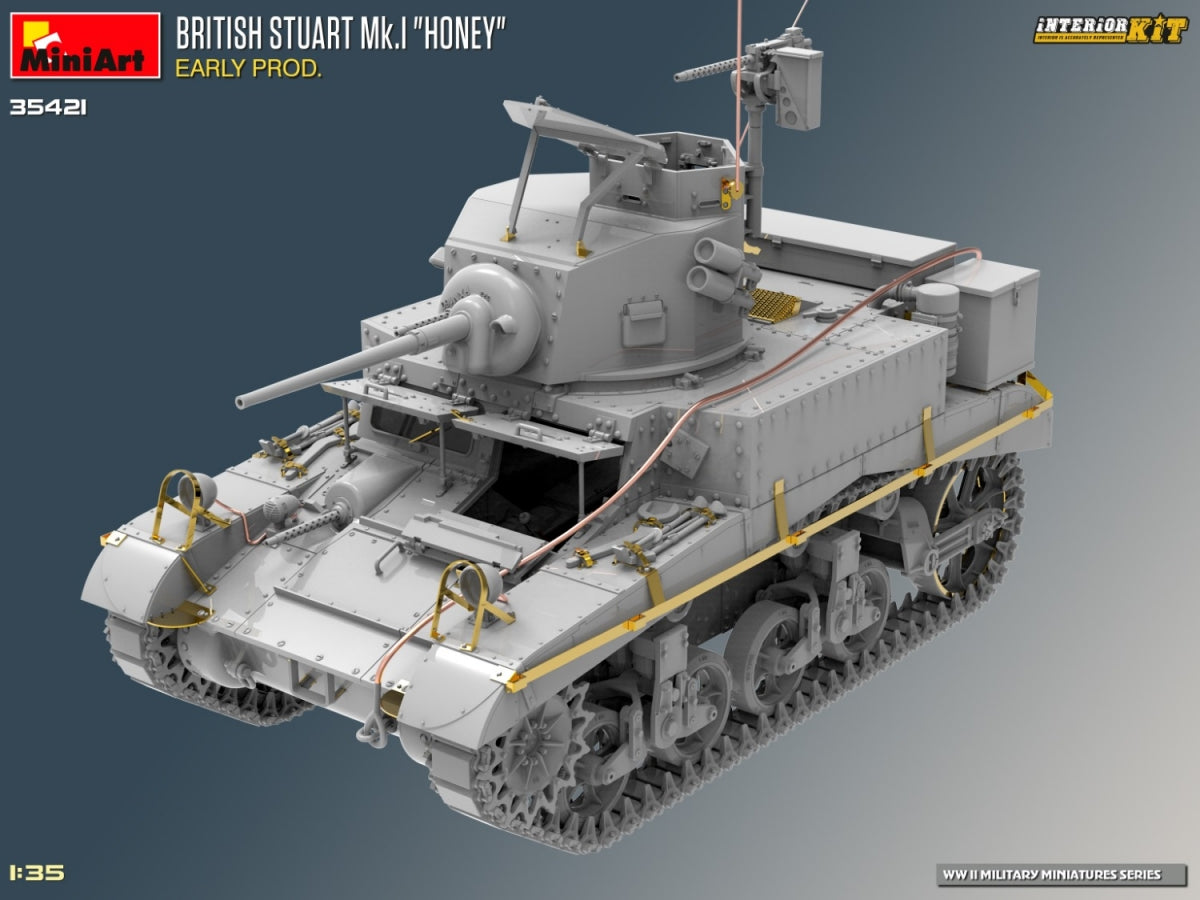 MiniArt 35421 BRITISH STUART MK.I HONEY EARLY PROD. INTERIOR KIT 1/35 – zdjęcie 2
