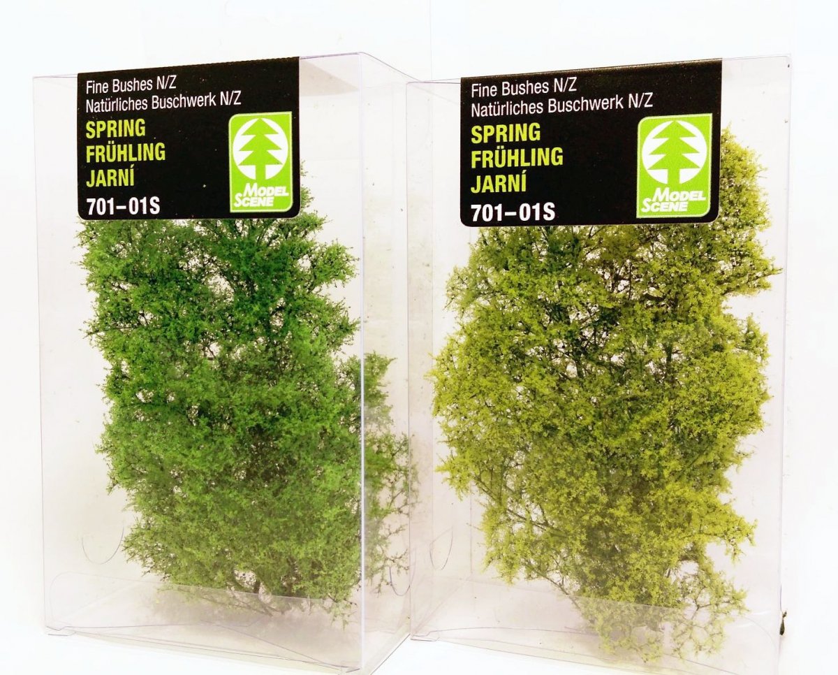 Model Scene 701-01S Fine Bushes - Spring – zdjęcie 2
