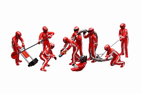 Fujimi 116570 GT-21 Pit Crew B Set 1/24 – zdjęcie 2