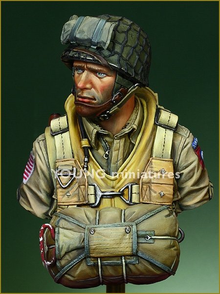 Young Miniatures YM1824 US Paratroopers 82nd Airborne Normandy 1944 1/10 – zdjęcie 8