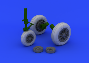 Eduard 632046 F-104 undercarriage wheels late 1/32 (ITALERI) – zdjęcie 2