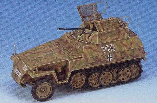 Dragon 6106 Sd.Kfz.250/9 Neu 2cm Reconnaissance 1/35 – immagine 2