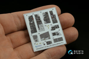 Quinta Studio QD48342 F-4G late 3D-Printed &amp;amp; coloured Interior on decal paper (Meng) 1/48 – zdjęcie 5