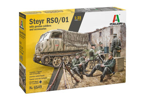 Italeri 6549 STEYR RSO/01 with GERMAN SOLDIERS 1/35 – image 2