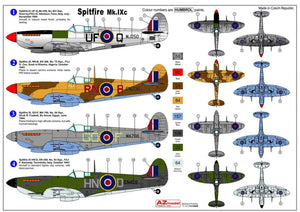 AZ Model AZ7390 Supermarine Spitfire Mk.IXc ,,MTO&amp;#39;&amp;#39; 1/72 – immagine 2