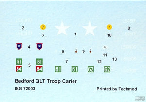 IBG 72003 Bedford QLT Troop Carrier 1/72 – zdjęcie 5