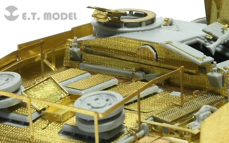 E.T. Model E72-017 WWII German StuG.III Ausf.G Zimmerit For DRAGON Kit 1/72 – zdjęcie 3