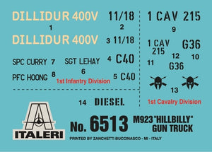 Italeri 6513 M923 Hillbilly Gun Truck 1/35 – zdjęcie 3