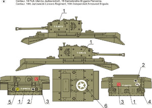 ToRo Model 35D16 - Cromwell &amp;amp; Centaur tanks in Polish service vol.1 1/35 – zdjęcie 2