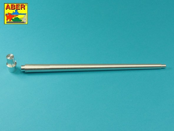 Aber 16L-13 88mm KwK 43/3 L/71 (one part) barrel for King Tiger Porsche-Turret without muzzle brake 1/16