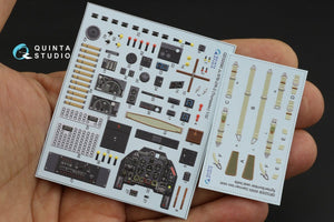 Quinta Studio QD32090 Ju 87B-2/R-2 3D-Printed &amp;amp; colored Interior on decal paper ( Trumpeter ) 1/32 – image 10