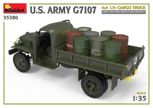 MiniArt 35380 U.S. ARMY G7107 4X4 1,5t CARGO TRUCK 1/35 – zdjęcie 9