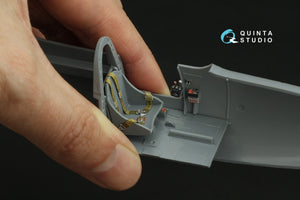 Quinta Studio QD32225 P-39N/Q Airacobra interior 3D-Printed colored Interior on decal paper (Special Hobby) 1/32 – image 7