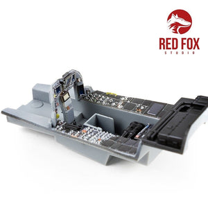 Red Fox Studio QS-48104 YF-23 Black Widow II (for Hobby Boss kit) 1/48 – zdjęcie 7