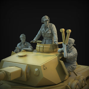 Ensemble de tourelle Panzer Art FI35-137 DAK (chars Pz III et Pz IV) 1/35