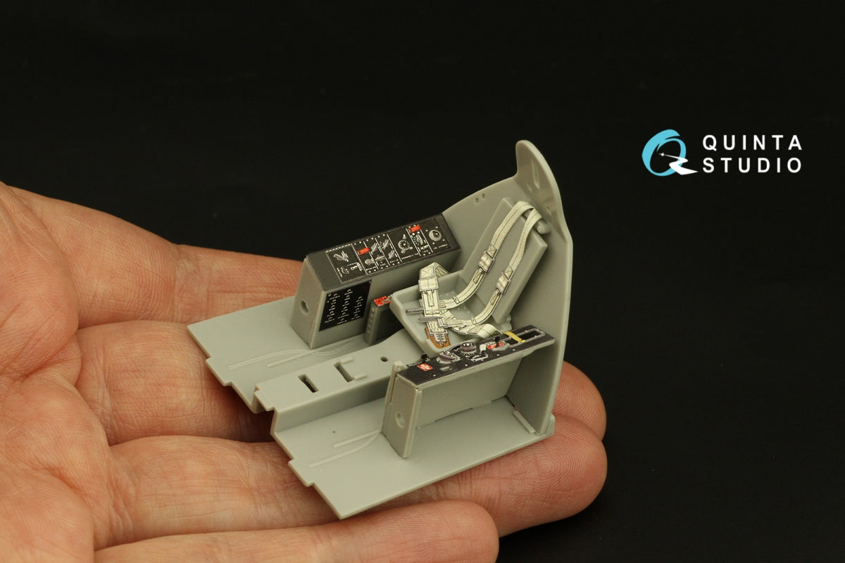 Quinta Studio QD32184 F8F-2 Bearcat 3D-Printed coloured Interior on decal paper (Trumpeter) 1/32 – zdjęcie 8