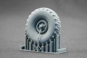 ScaleX WM 35023 Unimog 404 11.0R20 XOrdinary v2 Ordinary wheel set (for AK-Interactive, ICM, Revell) 1/35