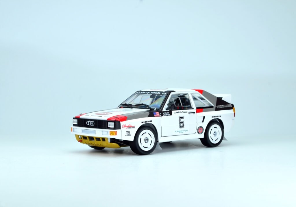 NuNu PN24023 Audi SPORT QUATTRO S1 &amp;#39;86 US OLYMPUS RALLY 1/24  – image 6