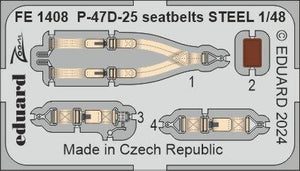 Eduard BIG49401 P-47D-25 MINICRAFT 1/48 – zdjęcie 4