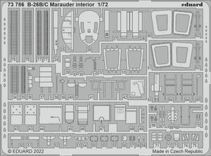 Eduard 73786 B-26B/ C Marauder interior HOBBY 2000, HASEGAWA 1/72 – image 2