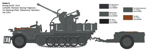 Italeri 6395 SD.KFZ.10/4 with FLAK 30 and crew 1/35 – image 4