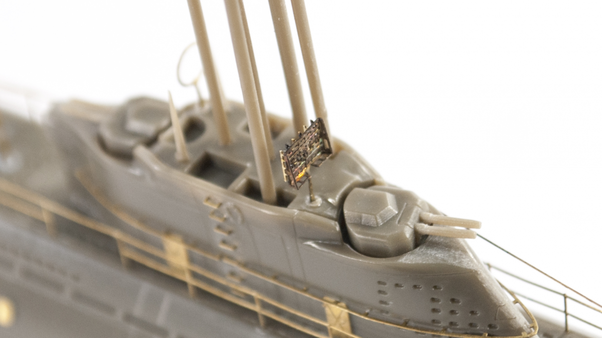 AFV Club AG35054 Photo-Etched Conversion Kit for German WWII Type XXI Submarine Detail Setup 1/350 – zdjęcie 2