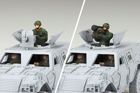 Fujimi 723426 MI-25 JGSDF Staff (for Car/Tank 1) 1/72 – Bild 4