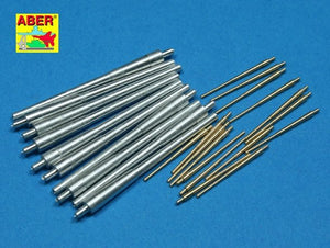 Aber 350L-48 Set of barrels 356mm x 10; 133mm x 16 for King George V, Prince of Wales 1/350