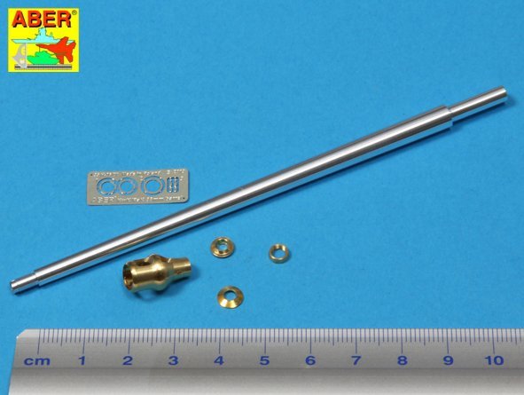 Aber 35L-067N 88 mm Pak 43/3 L/71 Barrel for German Tank Destroyer Jagdpanther Ausf.G1 early 1/35 – image 3