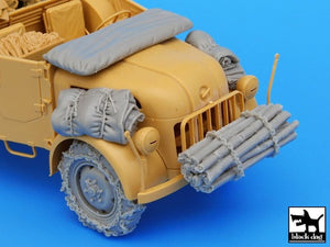 Black Dog T35043 German Steyr 1500A accessories set 1/35 – zdjęcie 2