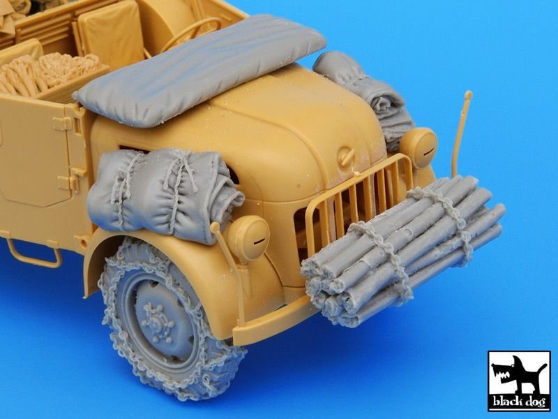 Black Dog T35043 German Steyr 1500A accessories set 1/35 – zdjęcie 2