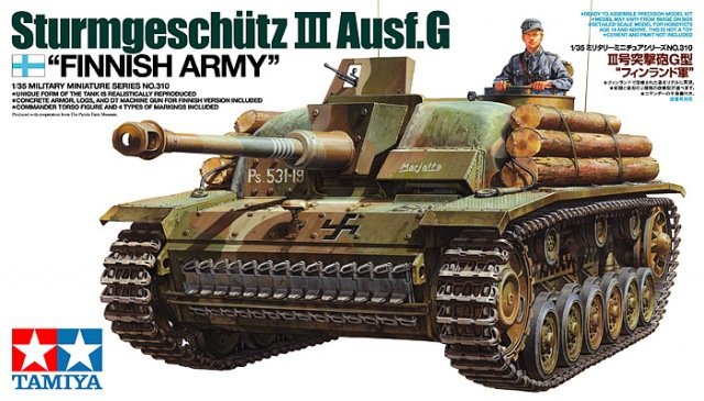 Tamiya 35310 Sturmeschutz III Ausf.G "Finnish Army" 1/35