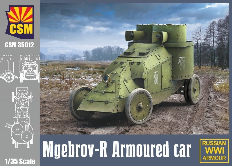 Copper State Models 35012 Mgebrov-R Armoured Car 1/35