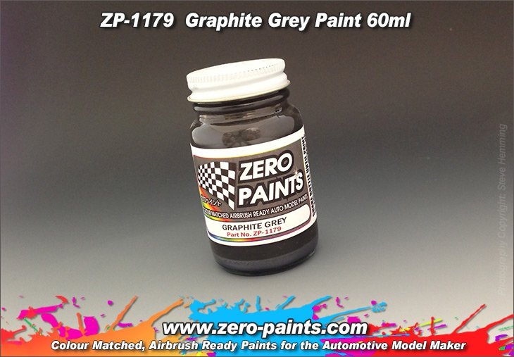 Zero Paints ZP-1179 Graphite Grey Paint 60ml