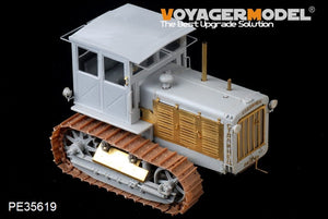 Tracteur soviétique ChTZ S-65 de la Seconde Guerre mondiale, modèle Voyager PE35619 avec cabine, pour TRUMPETER 05539, échelle 1/35 – image 8