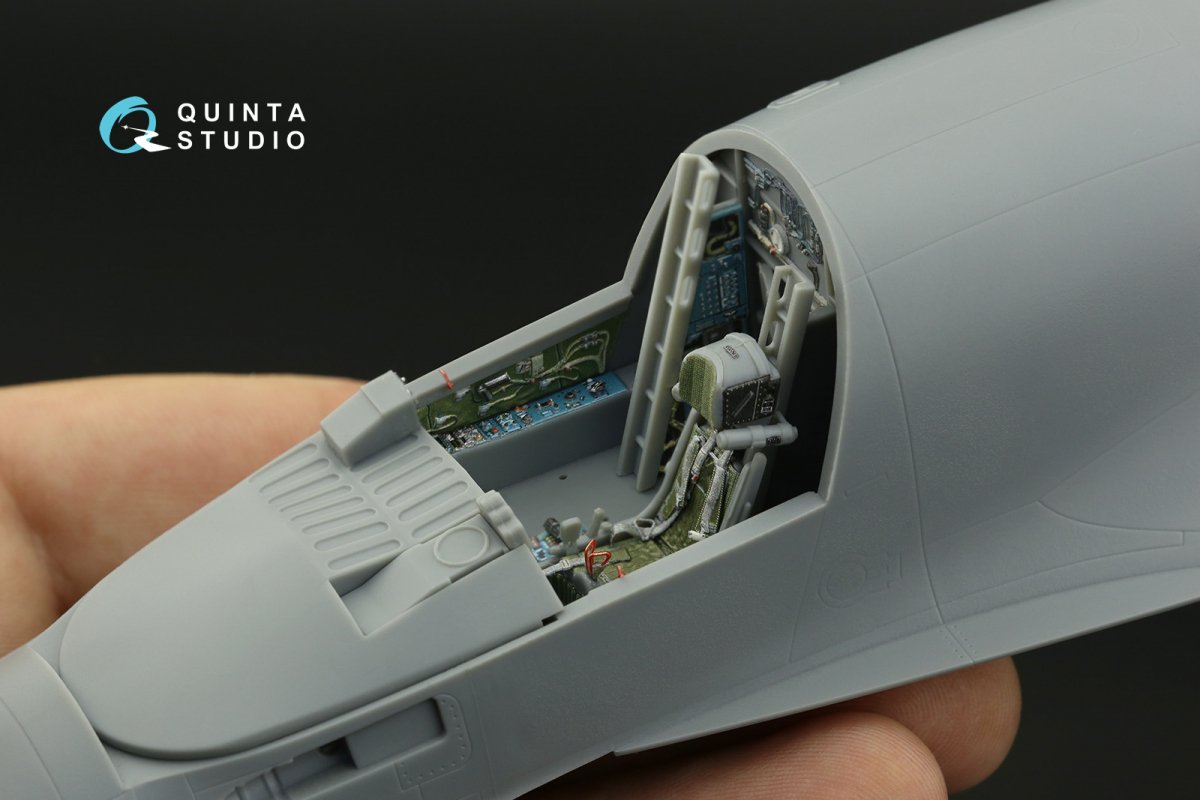 Quinta Studio QD48071 Su-34 3D-Printed &amp;amp; coloured Interior on decal paper (HobbyBoss) 1/48 – zdjęcie 11