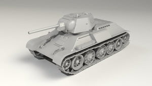 ICM 35370 Pz.Kpfw. 747 T-34 (r), WWII German Medium Tank 1/35 – zdjęcie 2